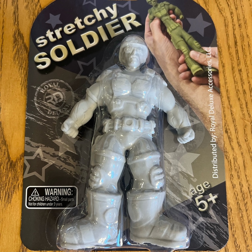 Brand new stretchy soldier